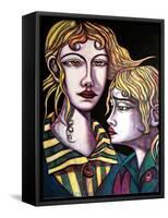 Two Revolutionaries, 2012-Adrian Wiszniewski-Framed Stretched Canvas