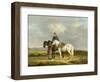 Two Riders in a Landscape-Anthony Oberman-Framed Art Print