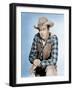 TWO RODE TOGETHER,  James Stewart, 1961-null-Framed Photo