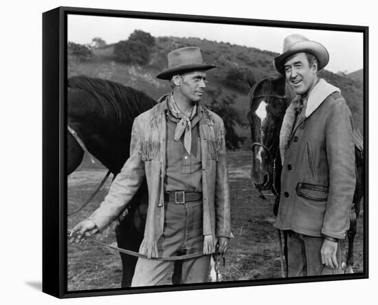 Two Rode Together-null-Framed Stretched Canvas