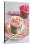 Two Rose Cupcakes-Bayside-Stretched Canvas