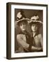 Two Roses'; Maude Millett and Annie Hughes, British Actresses, 1888-W&d Downey-Framed Photographic Print