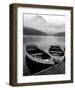 Two Rowboats at Pier-null-Framed Art Print