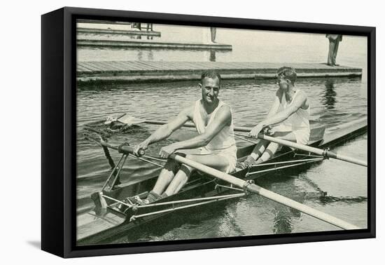 Two Rowers-null-Framed Stretched Canvas