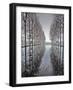 Two Rows of Poplar (Populus Sp-Pascal Tordeux-Framed Photographic Print