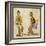 Two Royal Court Dancers Performing the Female Style of Javanese Dance-Tyra Kleen-Framed Art Print