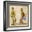 Two Royal Court Dancers Performing the Female Style of Javanese Dance-Tyra Kleen-Framed Art Print