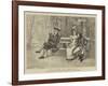 Two's Company, and Three's None-Henry Gillard Glindoni-Framed Giclee Print