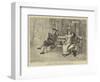 Two's Company, and Three's None-Henry Gillard Glindoni-Framed Giclee Print