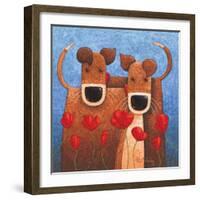 Two's Company-Peter Adderley-Framed Art Print