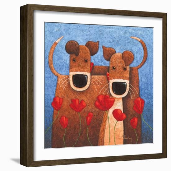 Two's Company-Peter Adderley-Framed Art Print