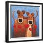 Two's Company-Peter Adderley-Framed Art Print