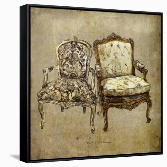 Two’s Company-Sidney Paul & Co.-Framed Stretched Canvas