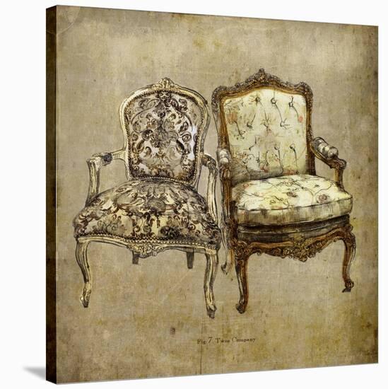 Two’s Company-Sidney Paul & Co.-Stretched Canvas