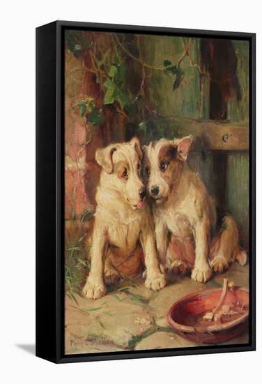 Two's Company-Philip Eustace Stretton-Framed Stretched Canvas