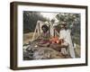 Two Sadhus Smoke Marijuana on the One Day of the Year When It is Legal, Pashupatinath, Nepal-Don Smith-Framed Photographic Print