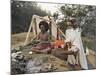 Two Sadhus Smoke Marijuana on the One Day of the Year When It is Legal, Pashupatinath, Nepal-Don Smith-Mounted Photographic Print