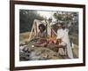 Two Sadhus Smoke Marijuana on the One Day of the Year When It is Legal, Pashupatinath, Nepal-Don Smith-Framed Photographic Print