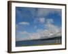 Two Sail Boats Wait on the Shore of Lake Quinault, Olympic National Park, Washington State-Aaron McCoy-Framed Photographic Print