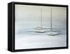 Two Sails at Rest-Yvette St. Amant-Framed Stretched Canvas