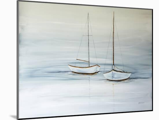 Two Sails at Rest-Yvette St. Amant-Mounted Art Print