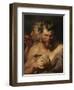 Two Satyrs, about 1615-Peter Paul Rubens-Framed Giclee Print