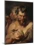 Two Satyrs, about 1615-Peter Paul Rubens-Mounted Giclee Print