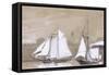 Two Schooners, 1880-Winslow Homer-Framed Stretched Canvas