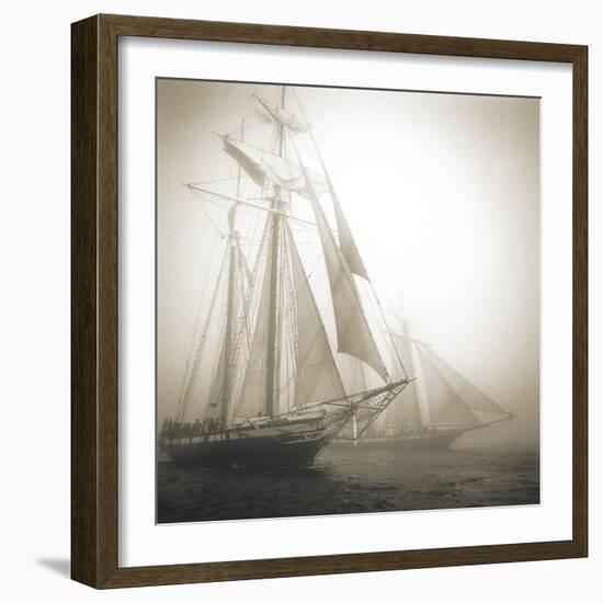 Two Schooners-Michael Kahn-Framed Giclee Print