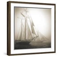 Two Schooners-Michael Kahn-Framed Giclee Print