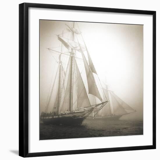 Two Schooners-Michael Kahn-Framed Giclee Print