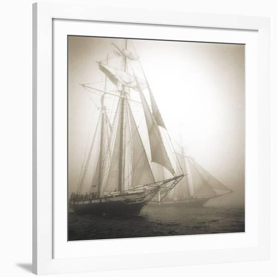 Two Schooners-Michael Kahn-Framed Giclee Print