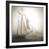 Two Schooners-Michael Kahn-Framed Giclee Print