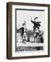 Two Scottish Children in Kilts Dancing Photograph - Scotland-Lantern Press-Framed Art Print