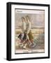 Two Scottish Soldiers in Walking-Out Dress at Oban-Raimund Germela-Framed Art Print