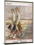 Two Scottish Soldiers in Walking-Out Dress at Oban-Raimund Germela-Mounted Art Print