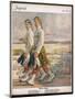 Two Scottish Soldiers in Walking-Out Dress at Oban-Raimund Germela-Mounted Art Print