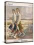 Two Scottish Soldiers in Walking-Out Dress at Oban-Raimund Germela-Stretched Canvas