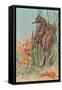 Two Seahorses-null-Framed Stretched Canvas