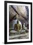 Two Seated Buddha Statues-Charlie-Framed Photographic Print