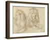 Two Seated Lions, 1521-Albrecht Dürer-Framed Giclee Print