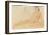 Two Seated Nudes-Auguste Rodin-Framed Giclee Print