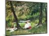 Two Seated Women-Mary Cassatt-Mounted Giclee Print