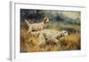 Two Setters-Percival L^ Rosseau-Framed Art Print