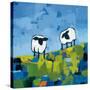 Two Sheep-Phyllis Adams-Stretched Canvas