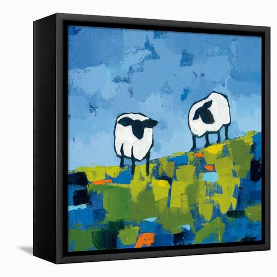 Two Sheep-Phyllis Adams-Framed Stretched Canvas