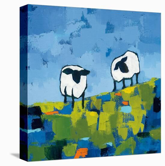 Two Sheep-Phyllis Adams-Stretched Canvas