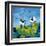 Two Sheep-Phyllis Adams-Framed Art Print