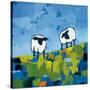 Two Sheep-Phyllis Adams-Stretched Canvas