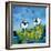 Two Sheep-Phyllis Adams-Framed Art Print